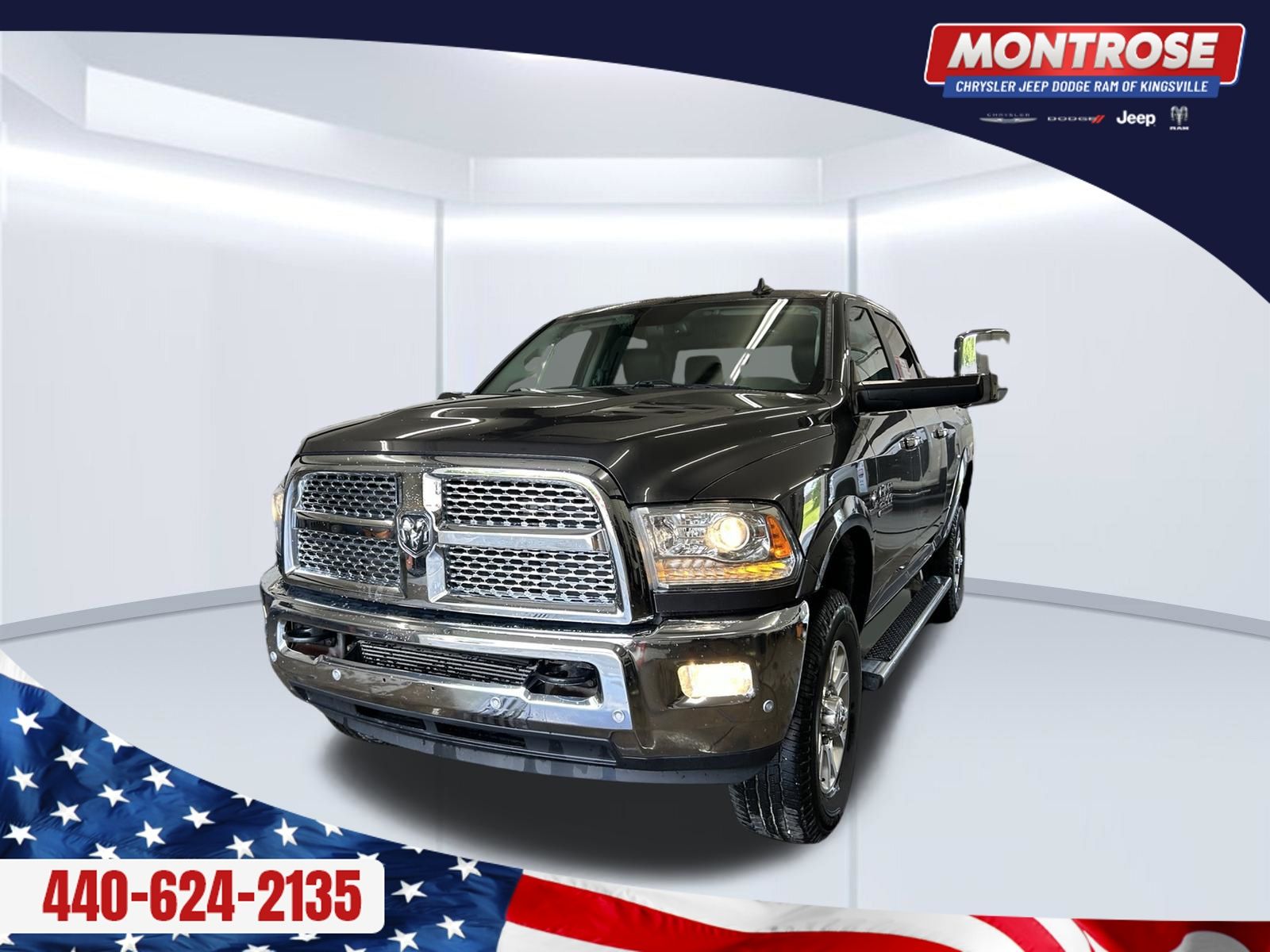 Crystal Metallic 2016 RAM 2500 Pickup Truck Four-Wheel Drive 6-Speed Automatic