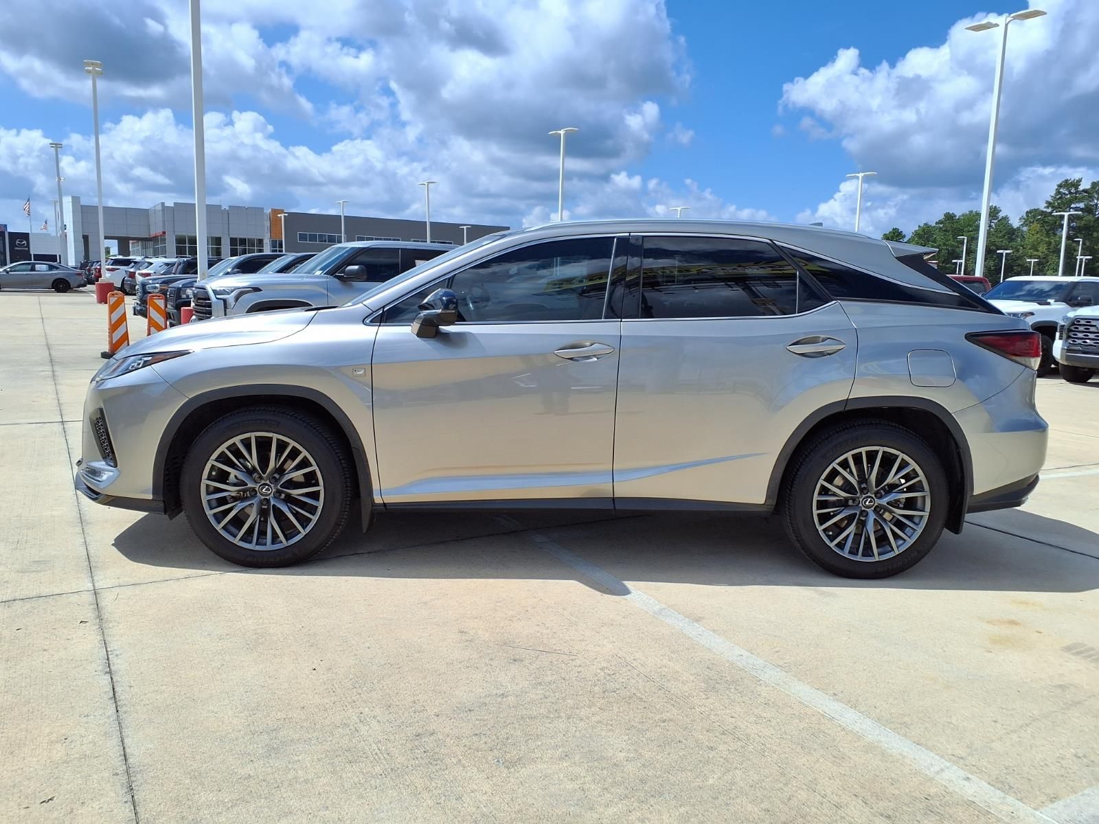 2022 Lexus RX 350 F Sport Handling Silver at Westside Lexus