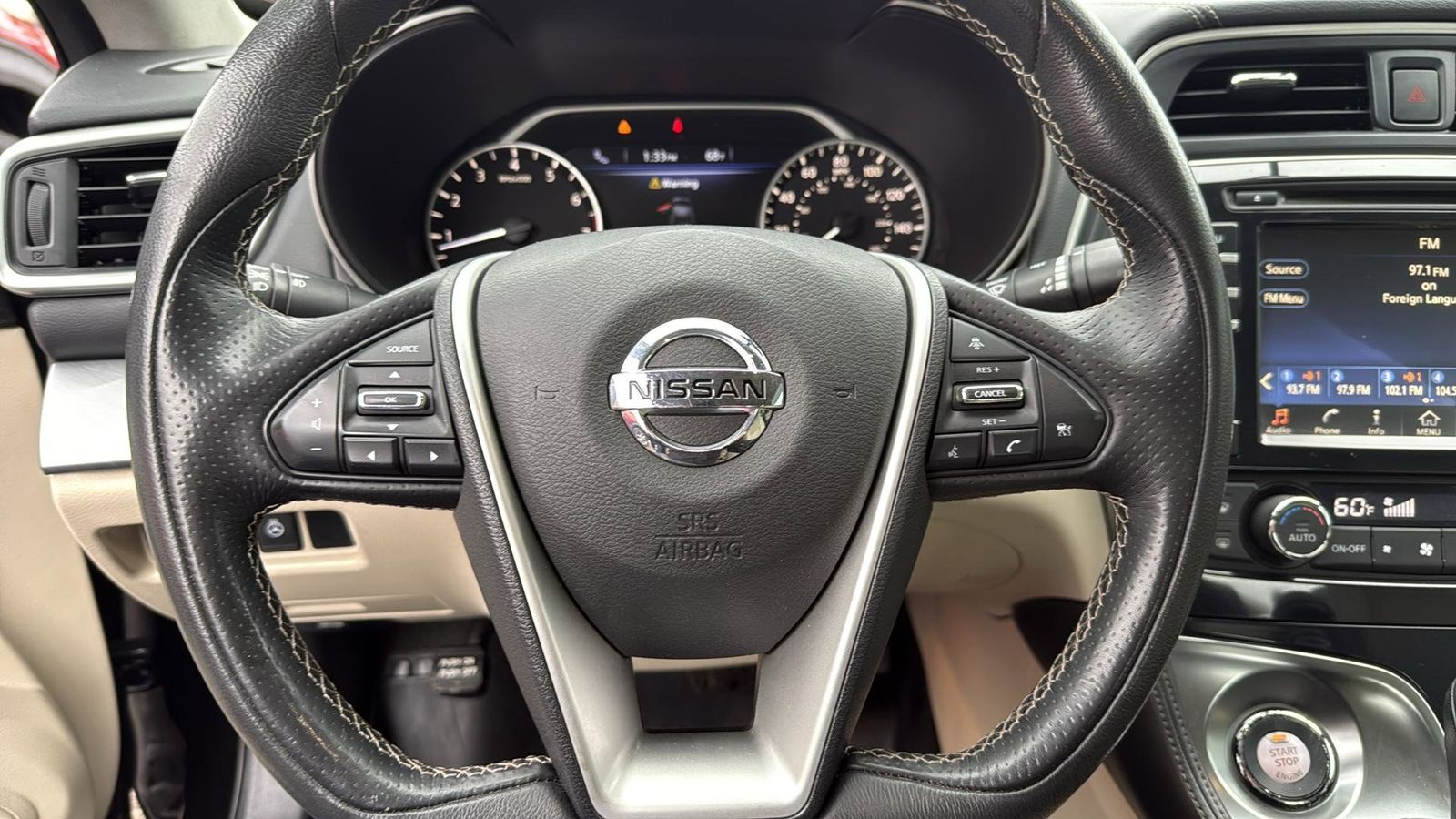 Used Car 2018 Nissan Maxima  3.5 Sl For Sale Under $20,000 In Austin, Texas