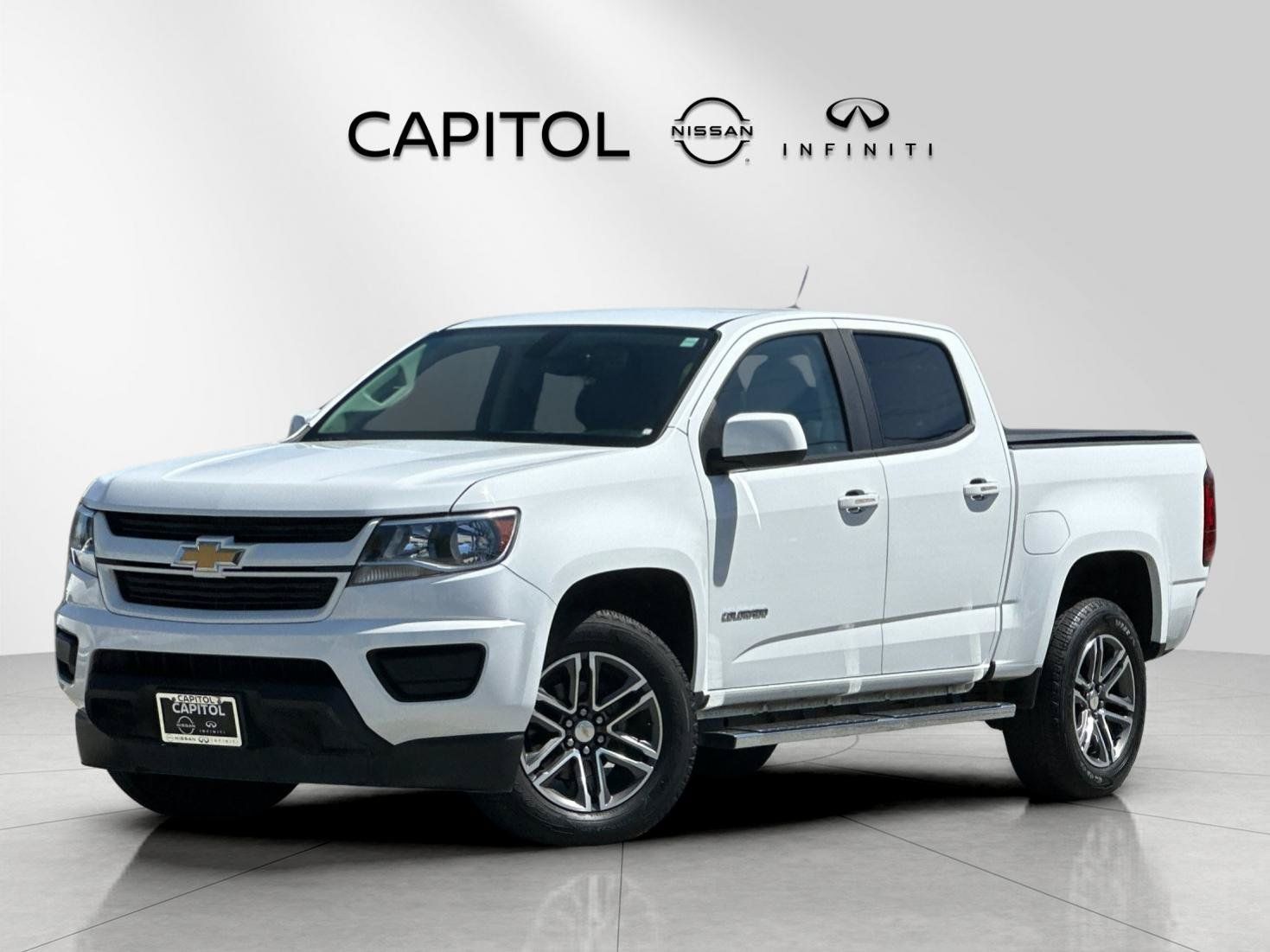Summit White 2020 Chevrolet Colorado Pickup Truck 4X2 6-Speed Automatic