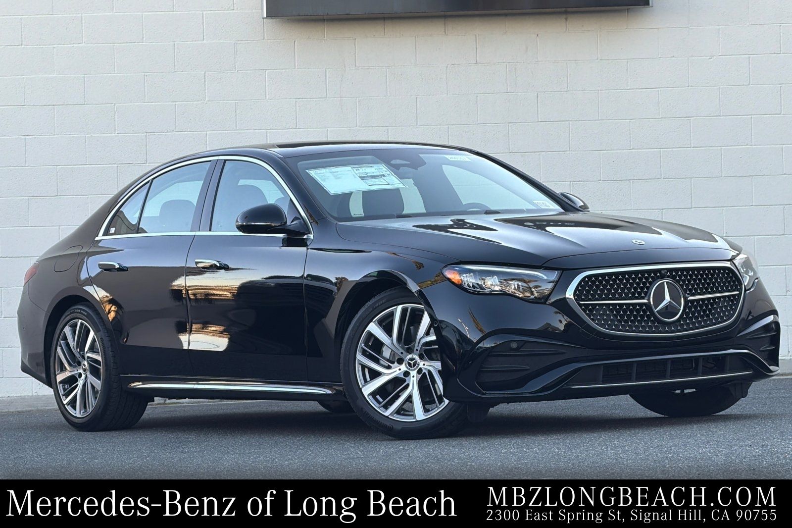 Black 2026 Mercedes-Benz E-Class E 350 RWD Sedan Rear-Wheel Drive 9-Speed Automatic