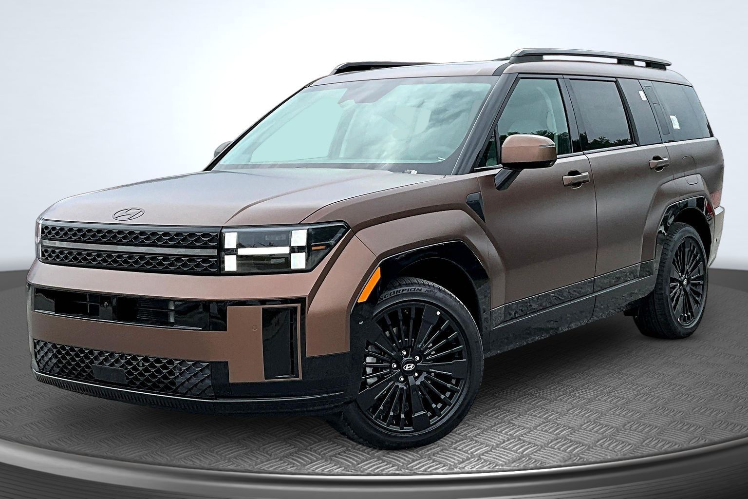 Earthy Brass Matte 2026 Hyundai Santa Fe Hybrid SUV / Crossover All-Wheel Drive 6-Speed Automatic