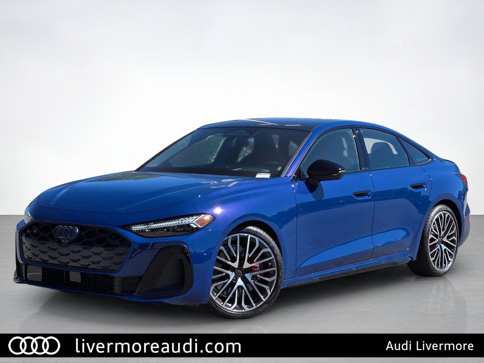 Ascari Blue Metallic 2026 Audi S5 quattro Premium Plus TFSI Sedan All-Wheel Drive 7-Speed Automatic