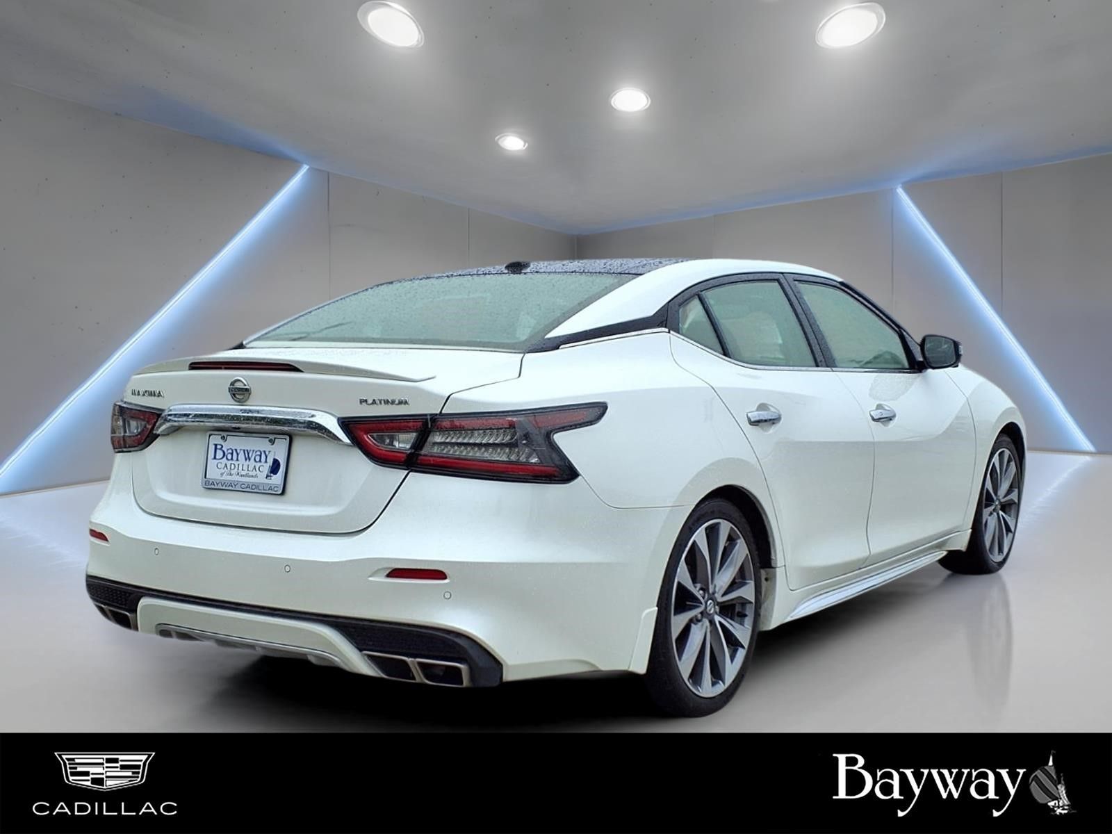 2020 Nissan Maxima Platinum White at Bravo Nissan