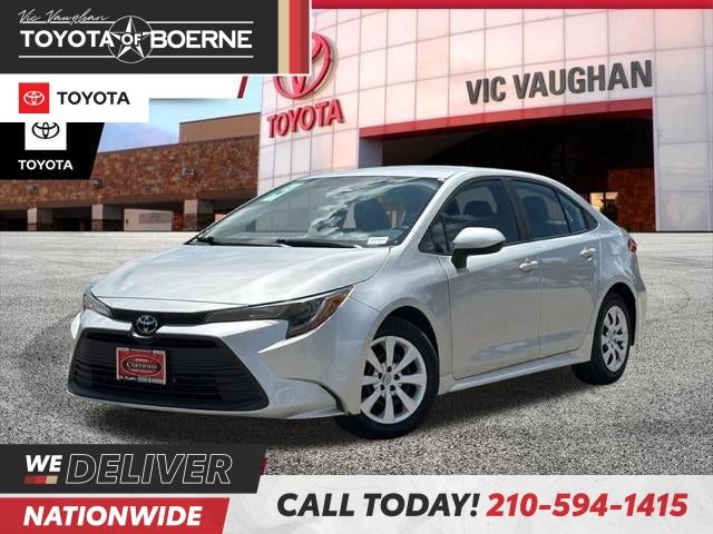 Classic Silver Metallic 2024 Toyota Corolla Sedan Front-Wheel Drive Continuously Variable Transmission