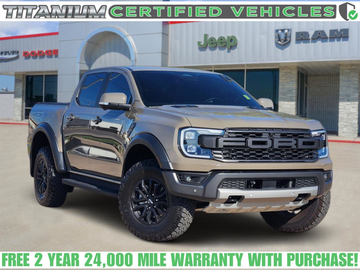  2025 Ford Ranger Raptor SuperCrew 4WD   