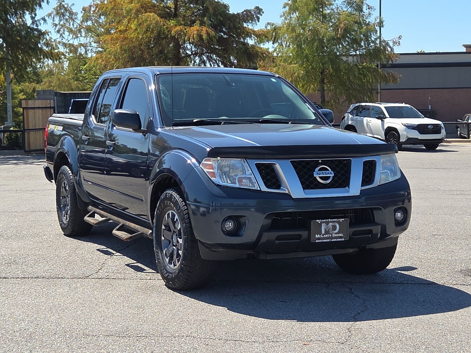 Arctic Blue Metallic 2019 Nissan Frontier Pickup Truck 4X2 5-Speed Automatic Overdrive