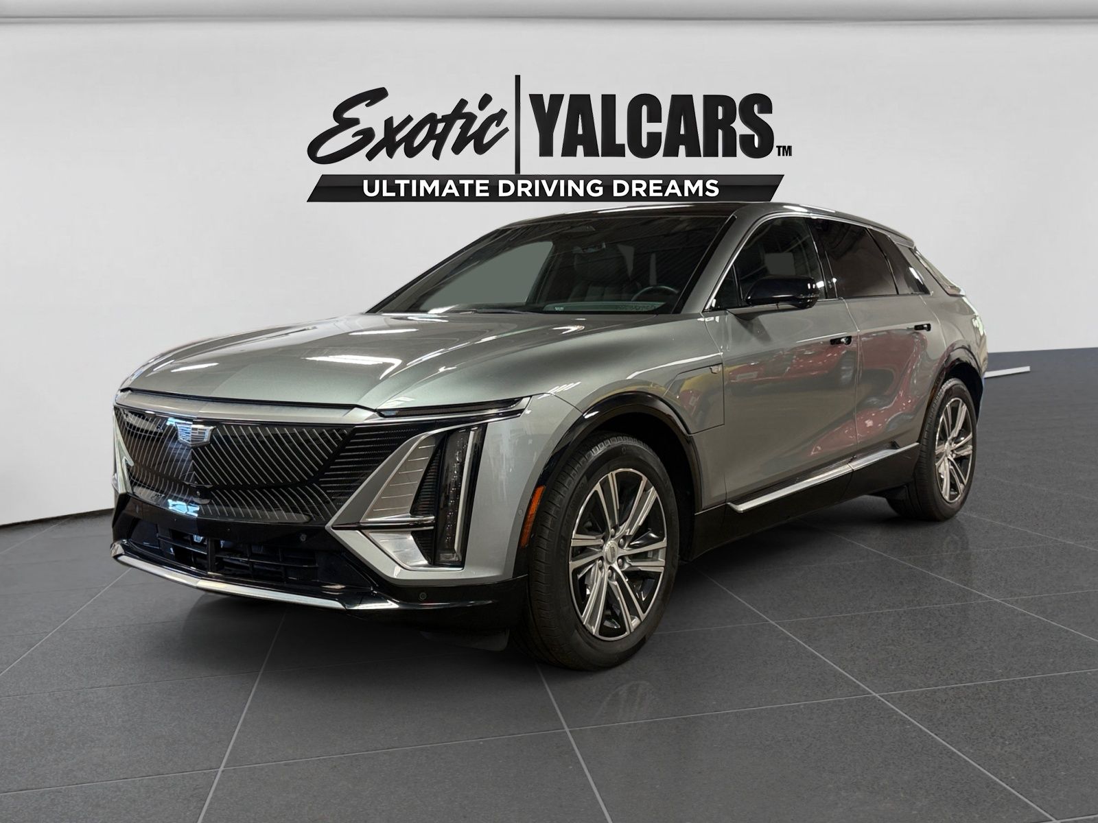 Silver Metallic 2024 Cadillac LYRIQ SUV / Crossover All-Wheel Drive 1-Speed Automatic
