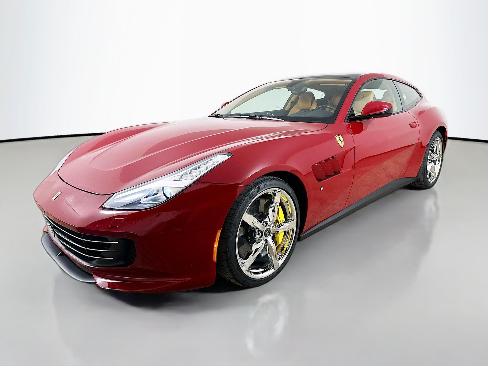 Rosso Corsa 2018 Ferrari GTC4Lusso AWD Coupe All-Wheel Drive 7-Speed Automatic