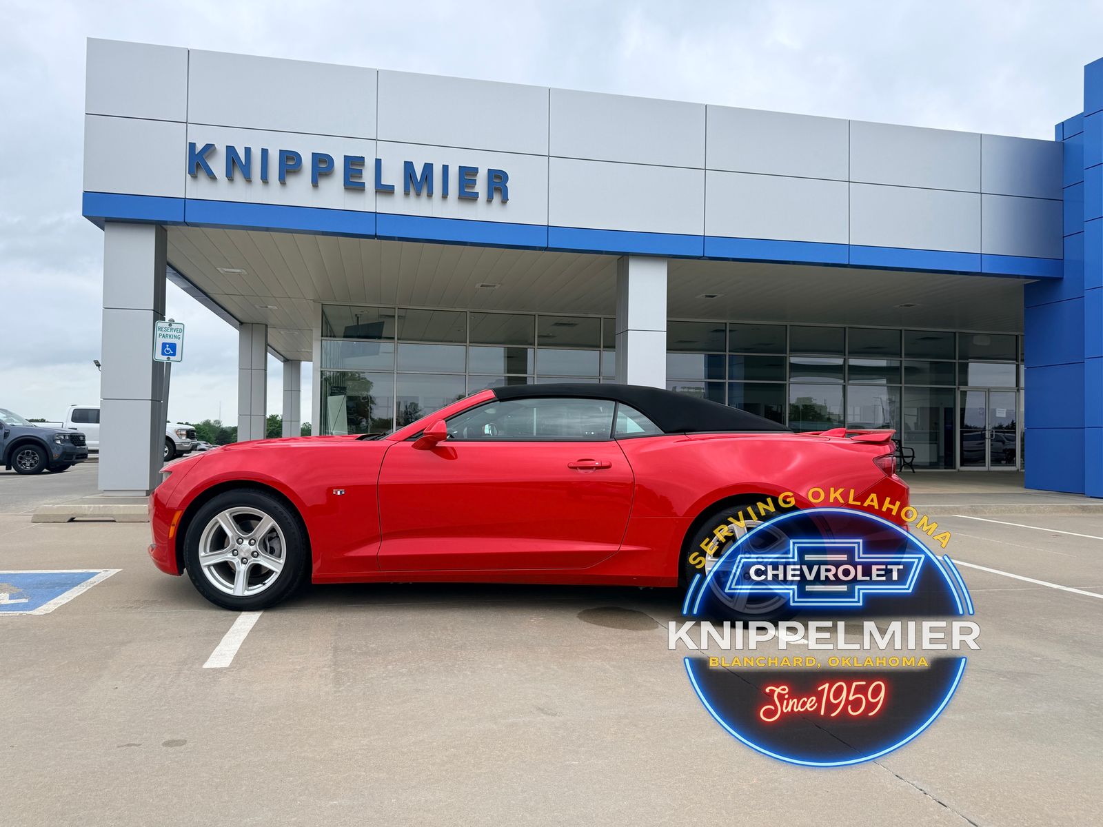 Red Hot 2023 Chevrolet Camaro 1LT Convertible RWD Convertible Rear-Wheel Drive 8-Speed Automatic
