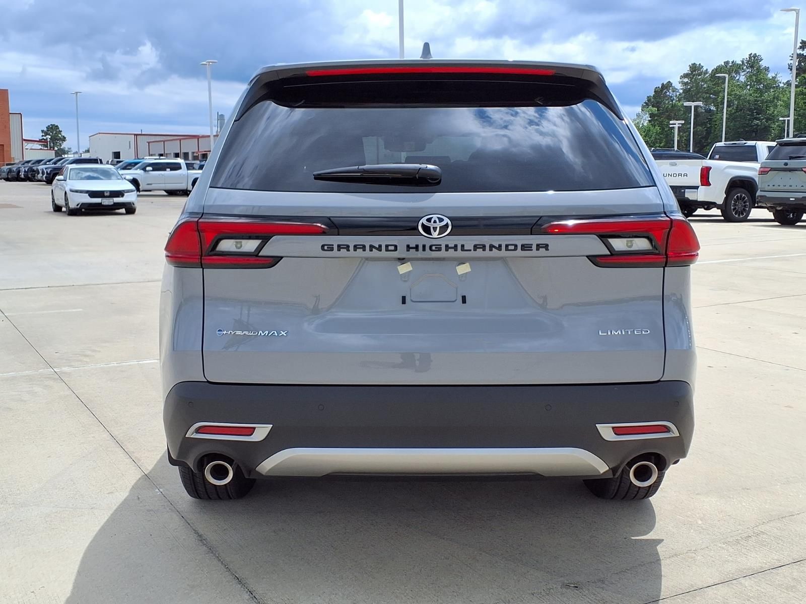 2026 Toyota Grand Highlander Hybrid MAX Limited Gray at DeMontrond Auto Country