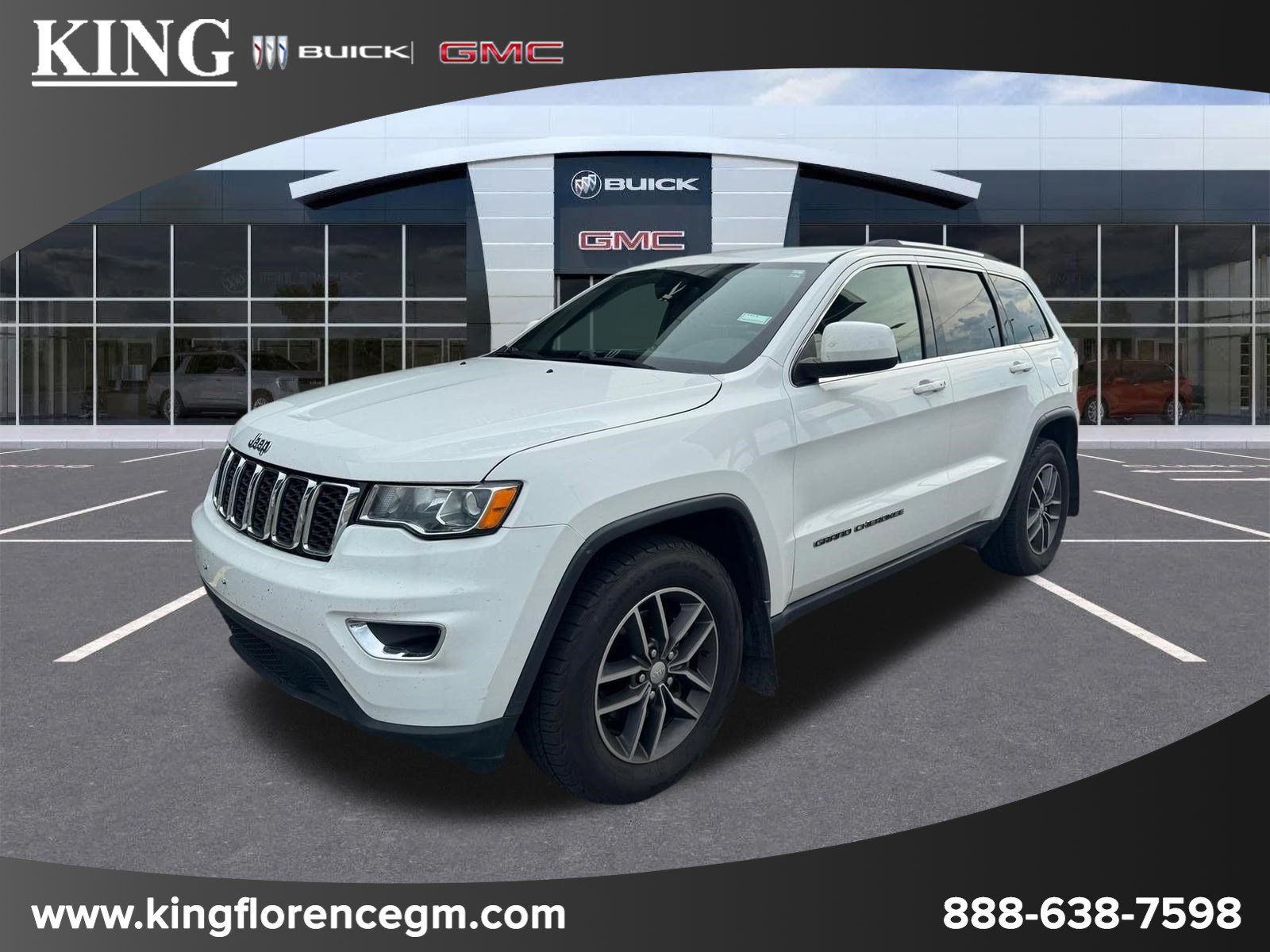 Bright White Clearcoat 2018 Jeep Grand Cherokee SUV / Crossover 4X2 8-Speed Automatic