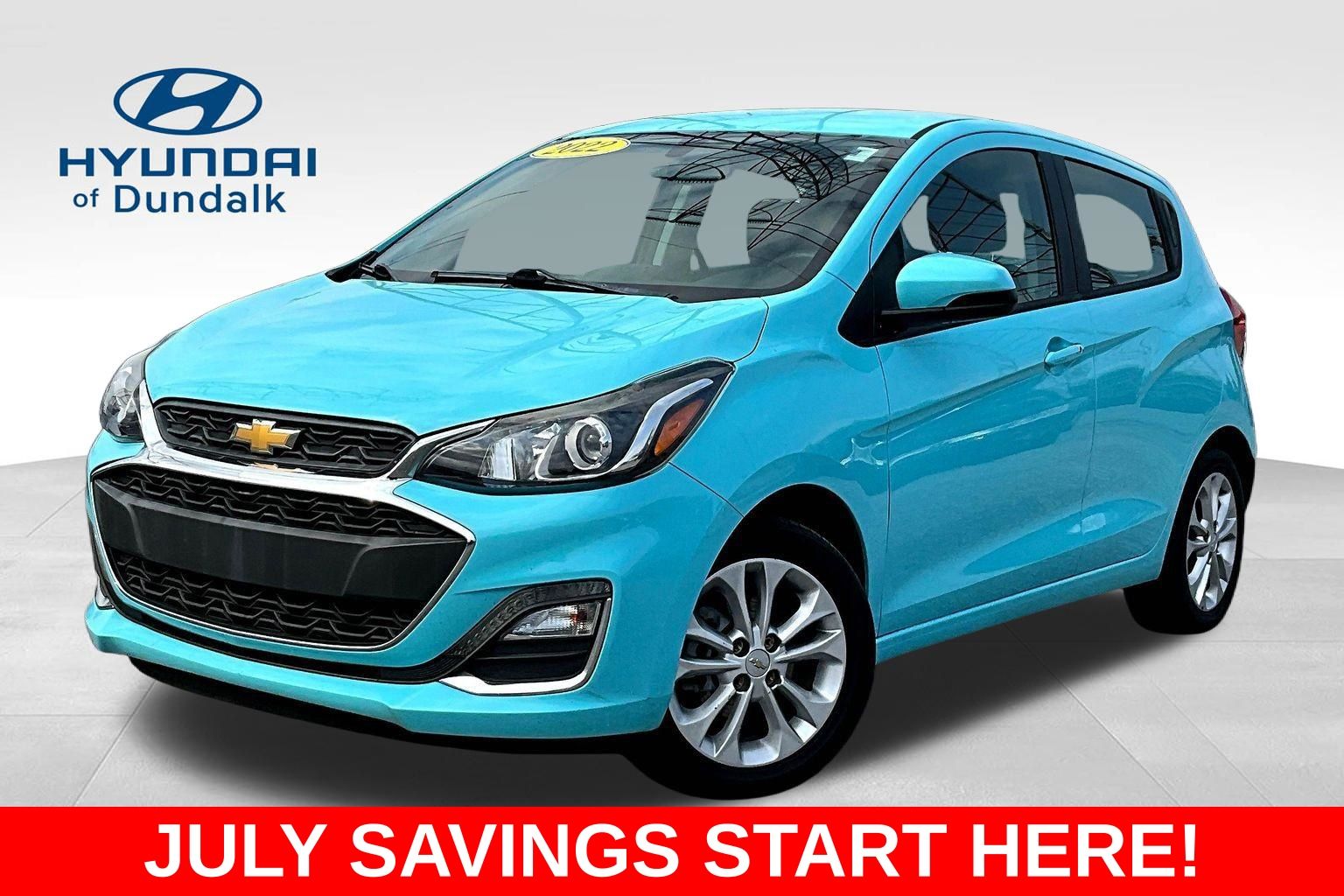 2022 Chevrolet Spark Azul (Mystic Blue Metallic) Hatchback Tracción delantera Transmisión variable continua