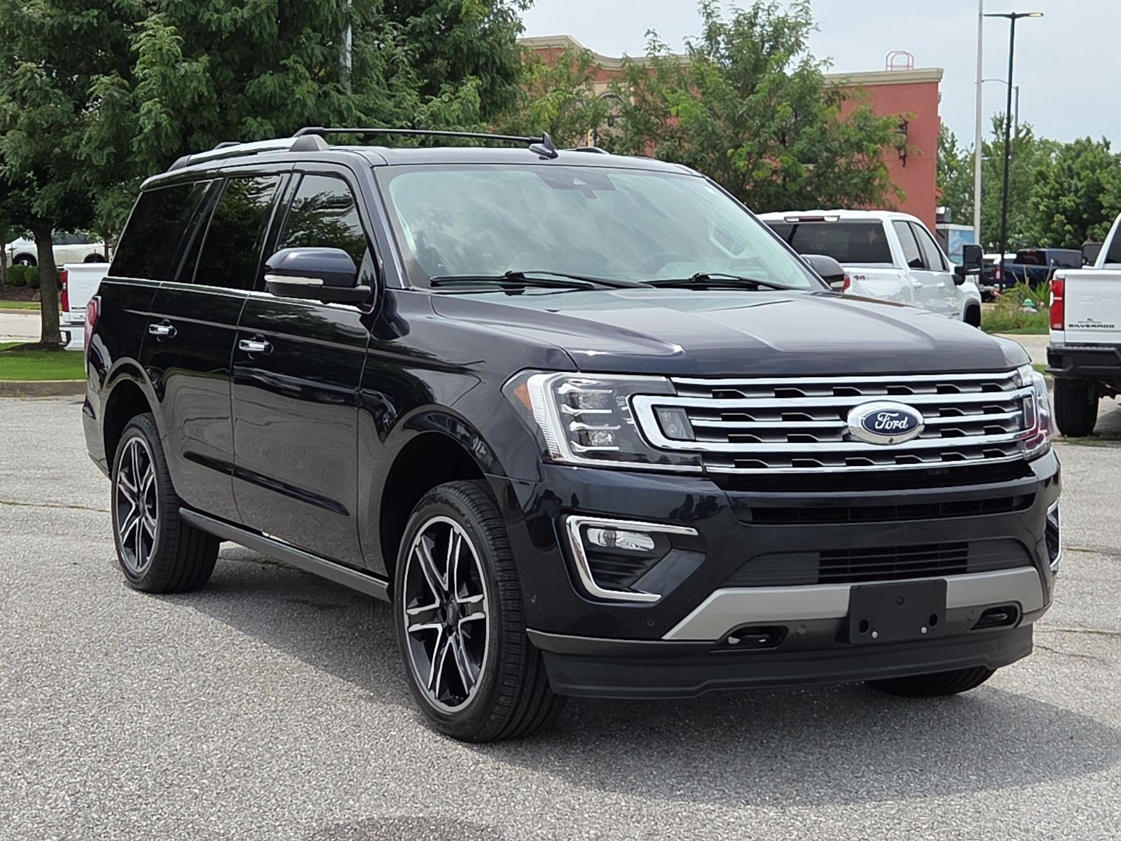 Blue Metallic 2021 Ford Expedition SUV / Crossover Four-Wheel Drive Automatic
