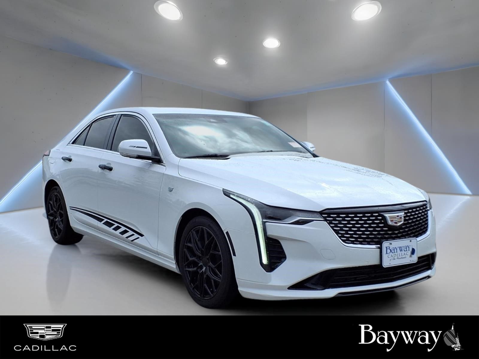2024 Cadillac CT4 Luxury White at Bayway Cadillac of The Woodlands