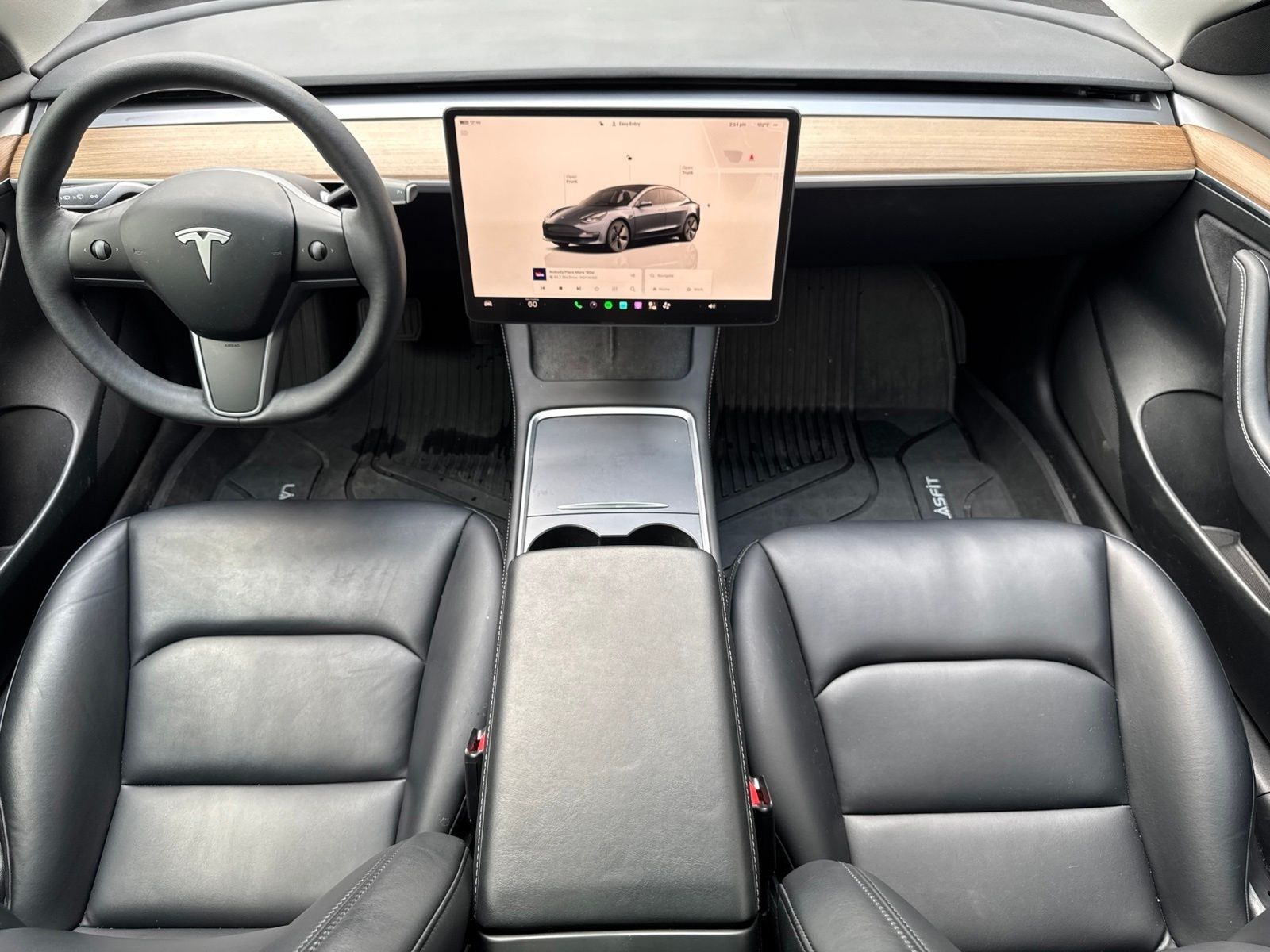 Used 2023 Midnight Silver Metallic Tesla Base image 3