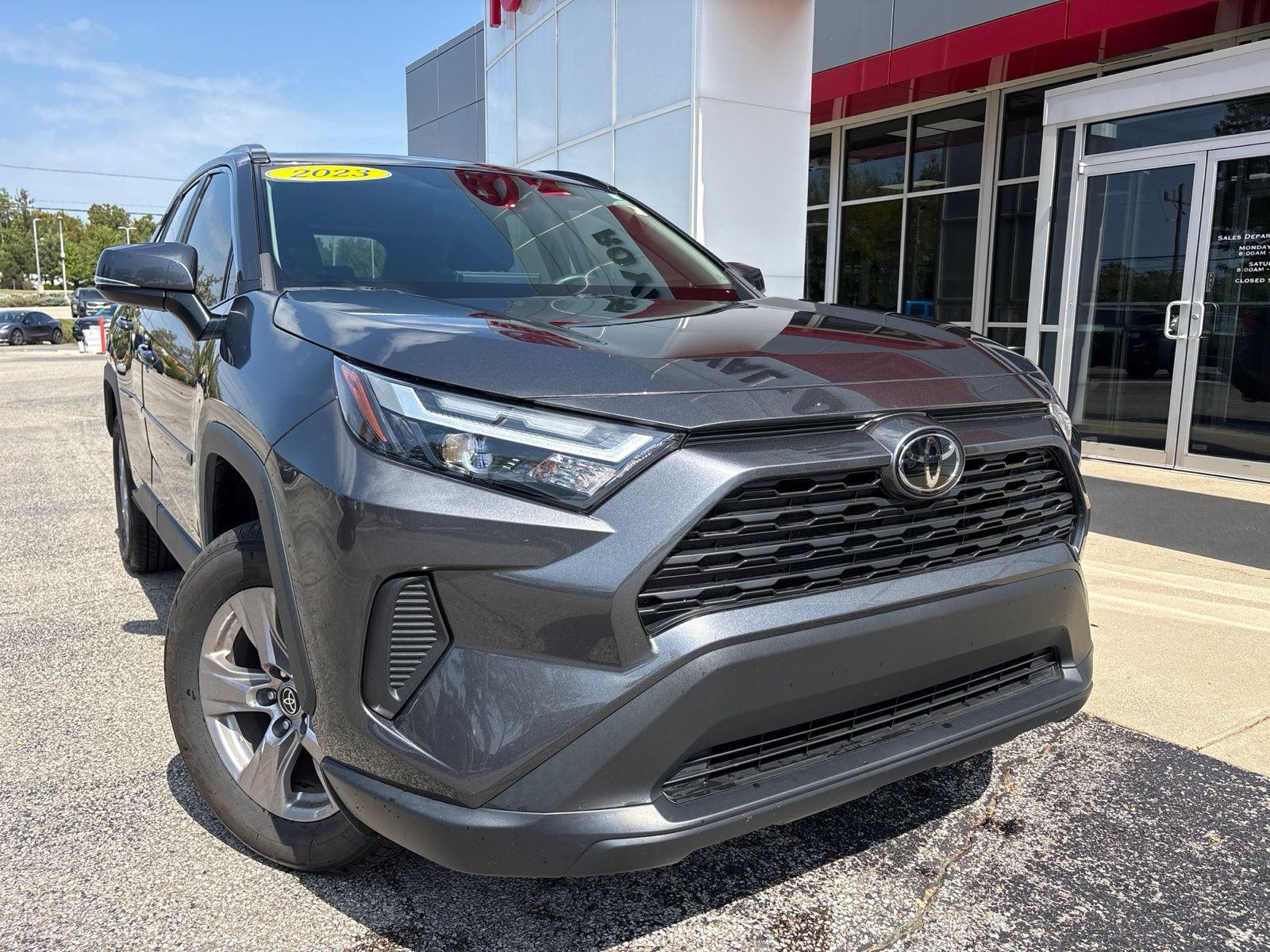 Magnetic Gray Metallic 2023 Toyota RAV4 SUV / Crossover All-Wheel Drive 8-Speed Automatic