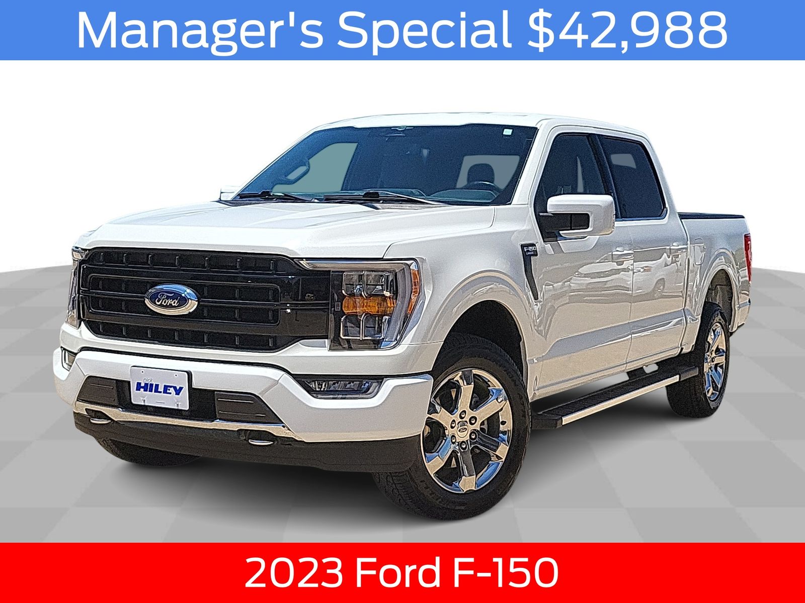 Oxford White 2023 Ford F-150 Pickup Truck Four-Wheel Drive Automatic