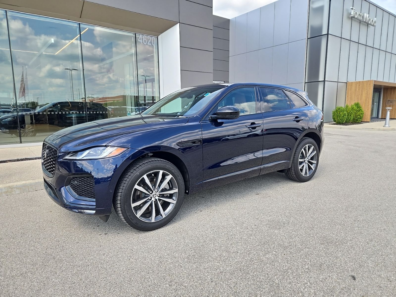 Blue 2026 Jaguar F-PACE SUV / Crossover All-Wheel Drive 8-Speed Automatic