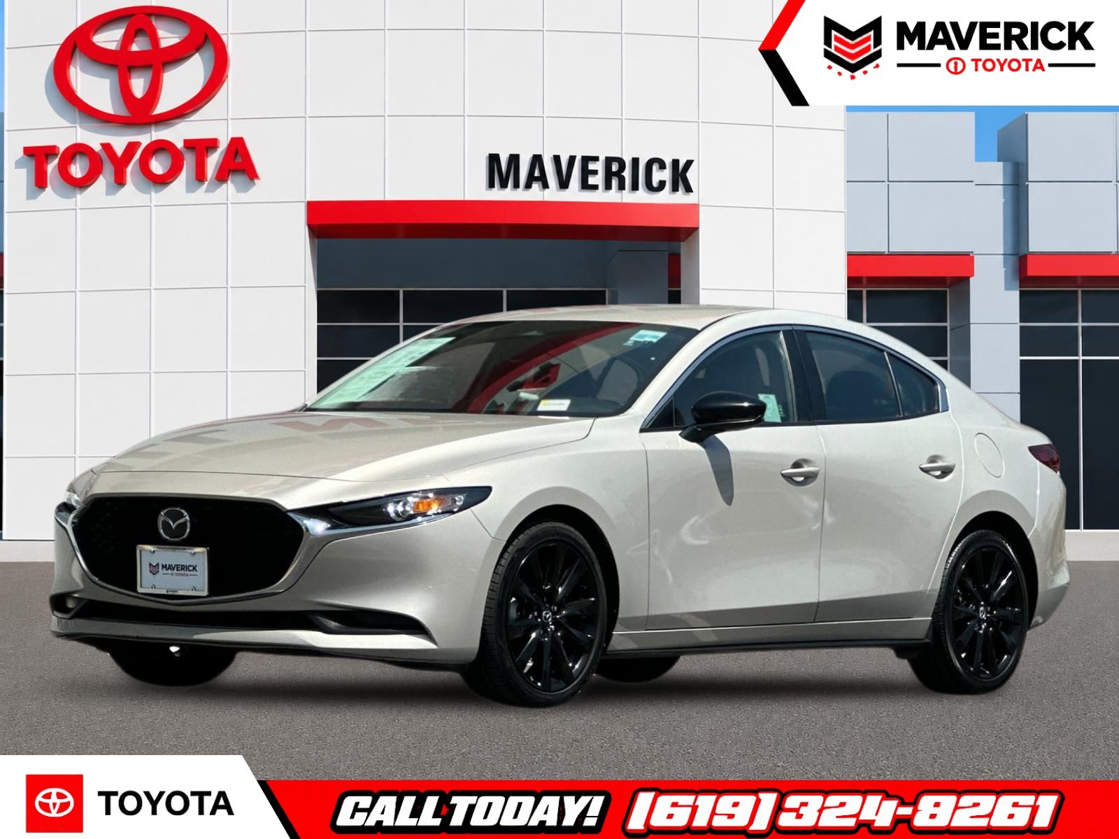 Quartz Metallic 2024 Mazda MAZDA3 Sedan Front-Wheel Drive 6-Speed Automatic