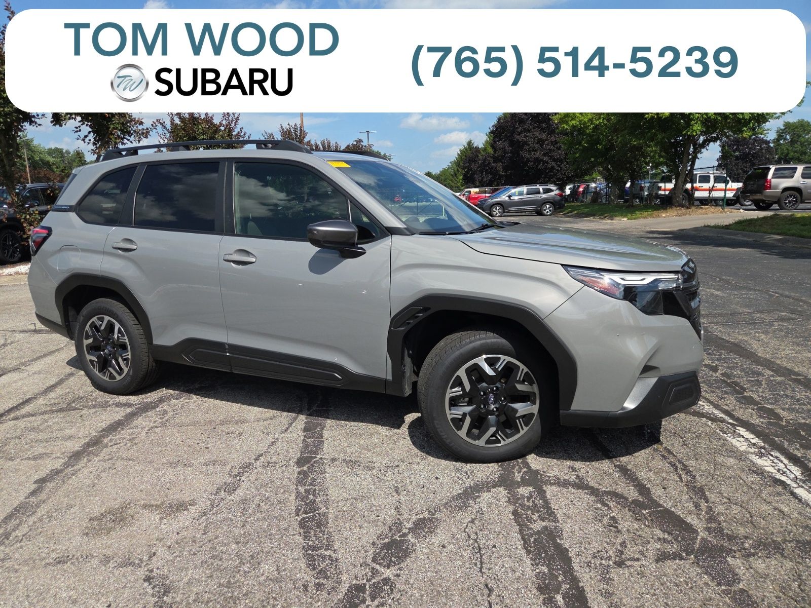 River Rock Pearl 2025 Subaru Forester SUV / Crossover All-Wheel Drive Continuously Variable Transmission