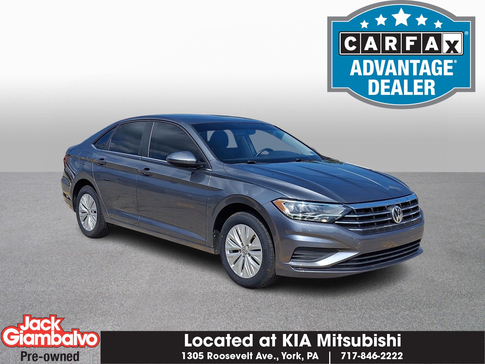 Platinum Gray Metallic 2020 Volkswagen Jetta Sedan Front-Wheel Drive 8-Speed Automatic