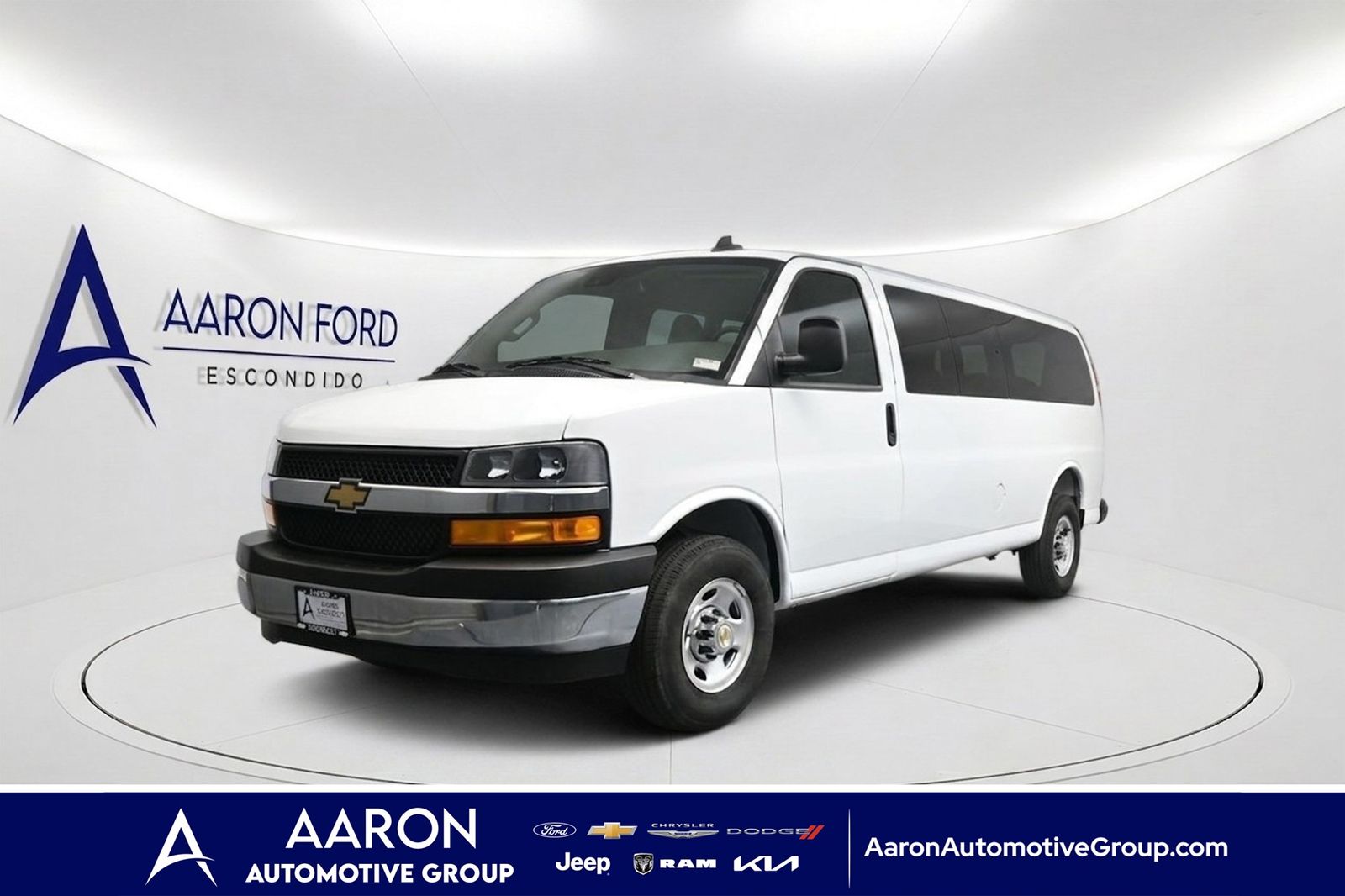 Summit White 2025 Chevrolet Express Van Rear-Wheel Drive 8-Speed Automatic Overdrive