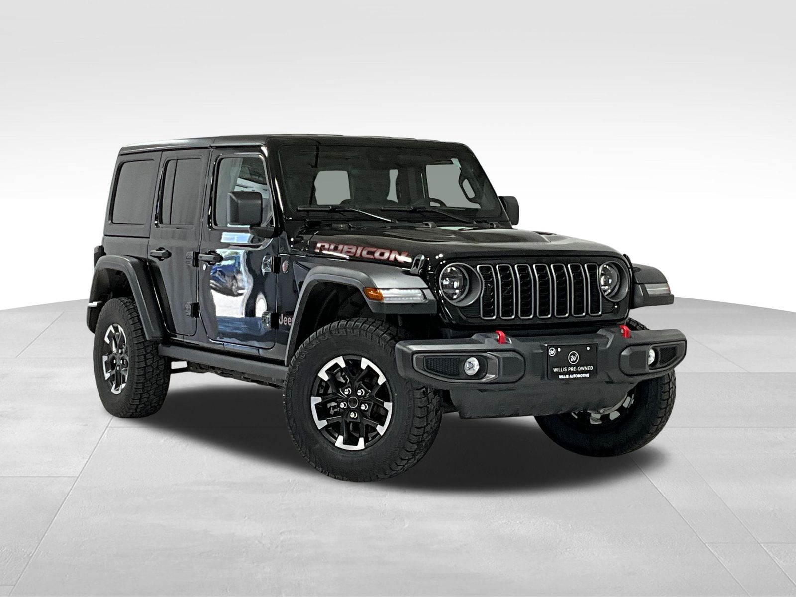 Black Clearcoat 2025 Jeep Wrangler SUV / Crossover Four-Wheel Drive 8-Speed Automatic