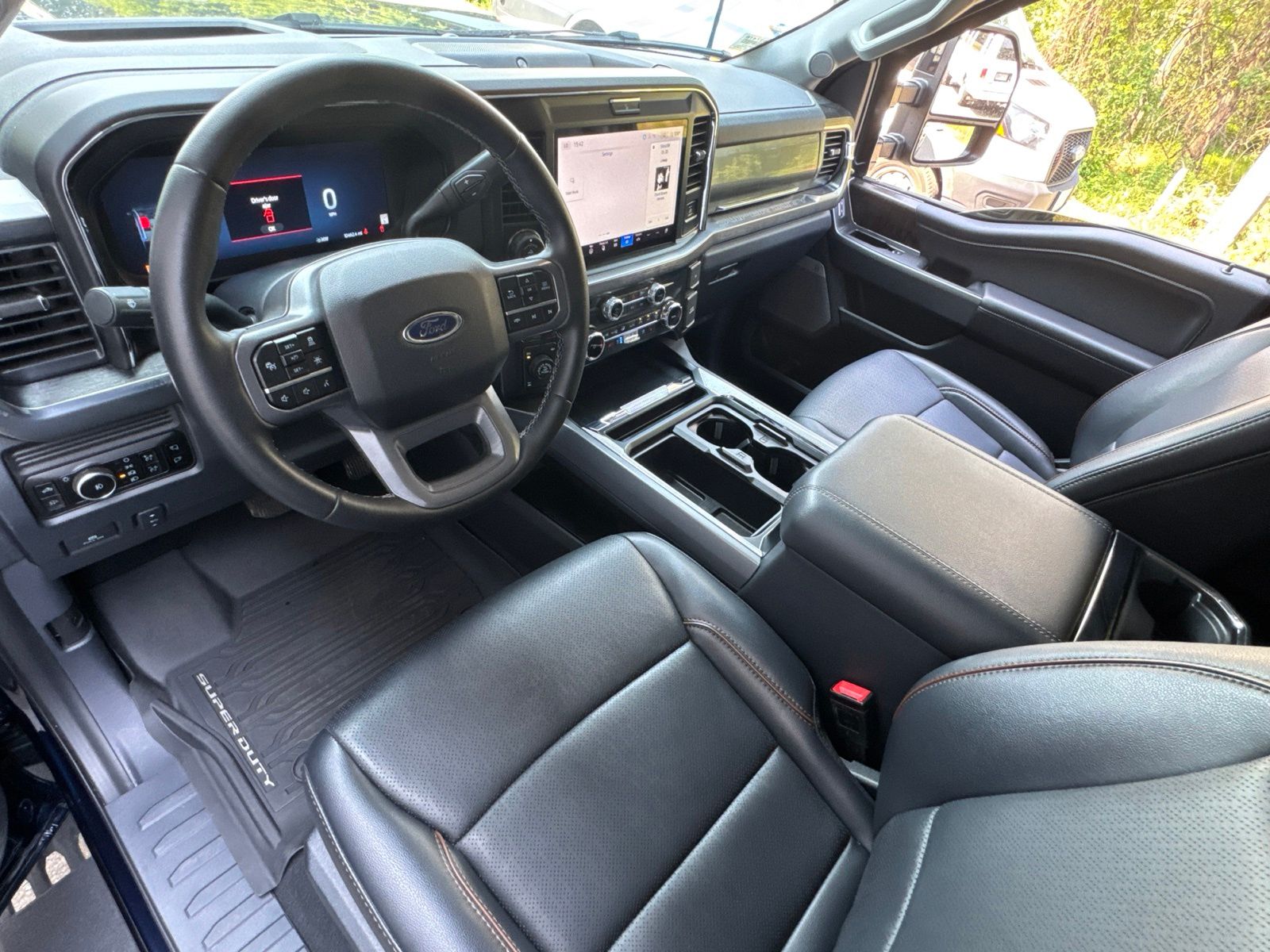Certified Used 2025 Antimatter Blue Metallic Ford Lariat image 9