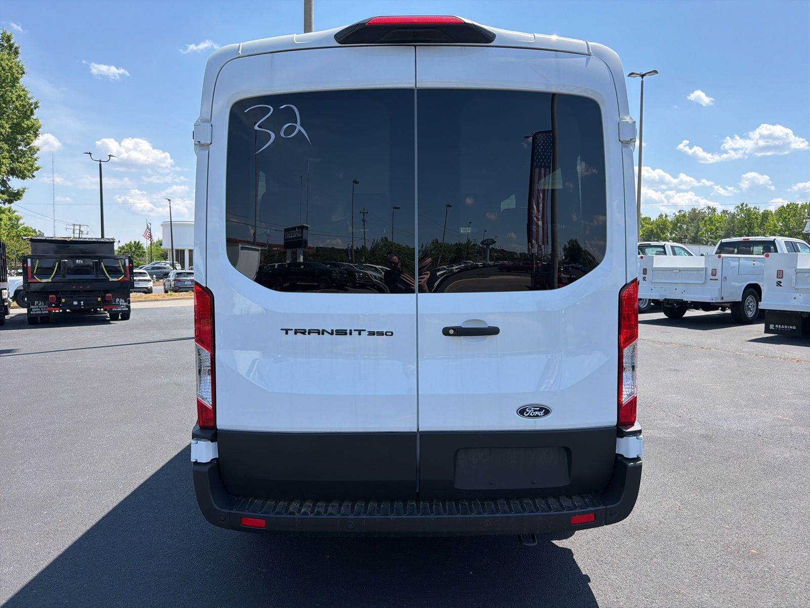 New 2026 White Ford Mid Roof 15-Passenger Van image 7