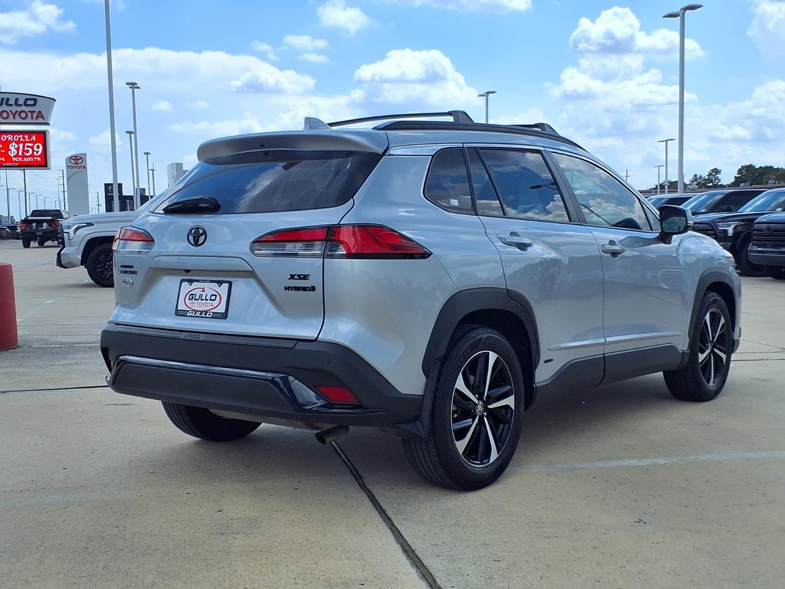 2024 Toyota Corolla Cross Hybrid XSE Silver at Monument Chevrolet