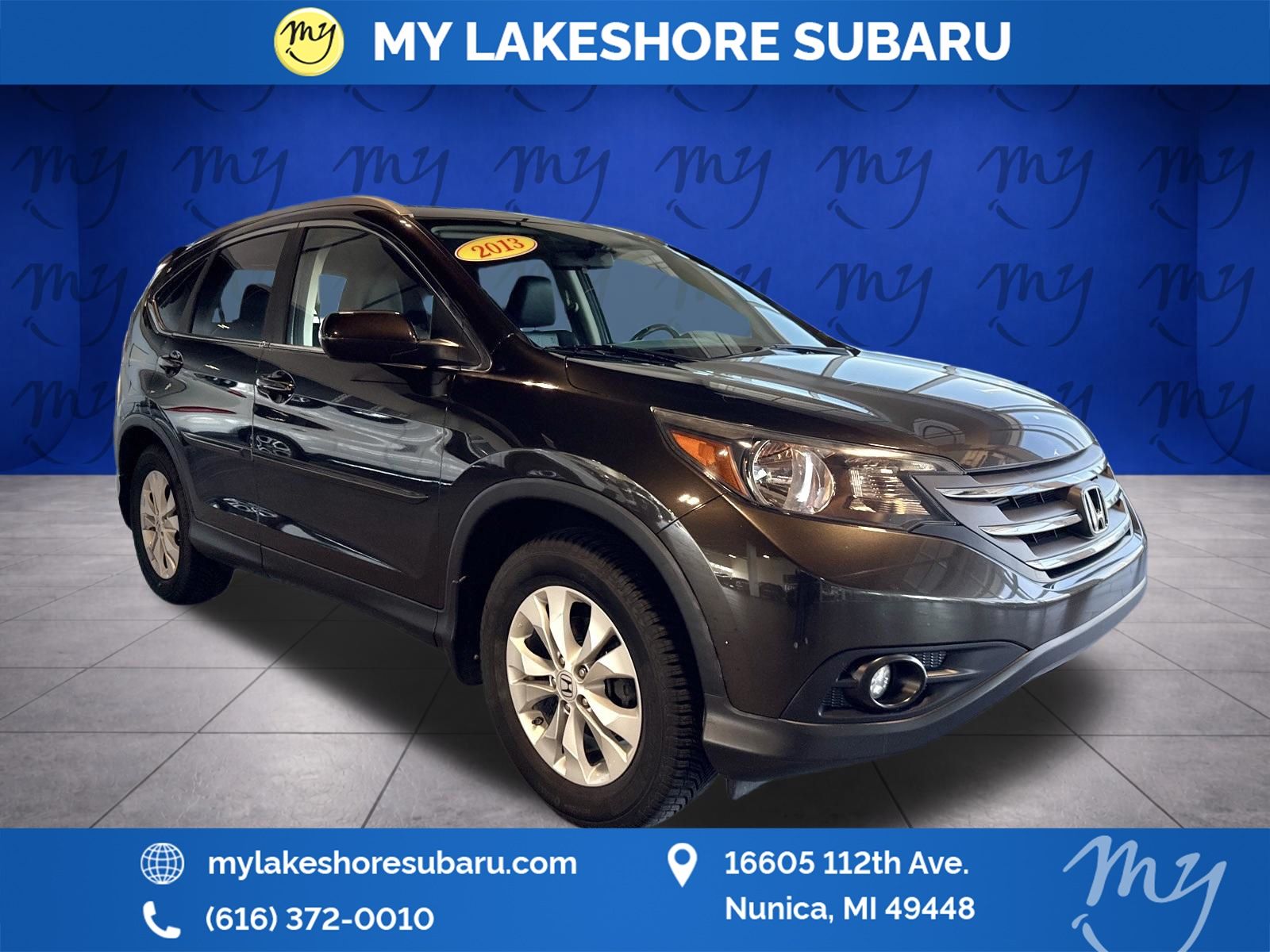 Urban Titanium Metallic 2013 Honda CR-V EX-L AWD SUV / Crossover All-Wheel Drive 5-Speed Automatic