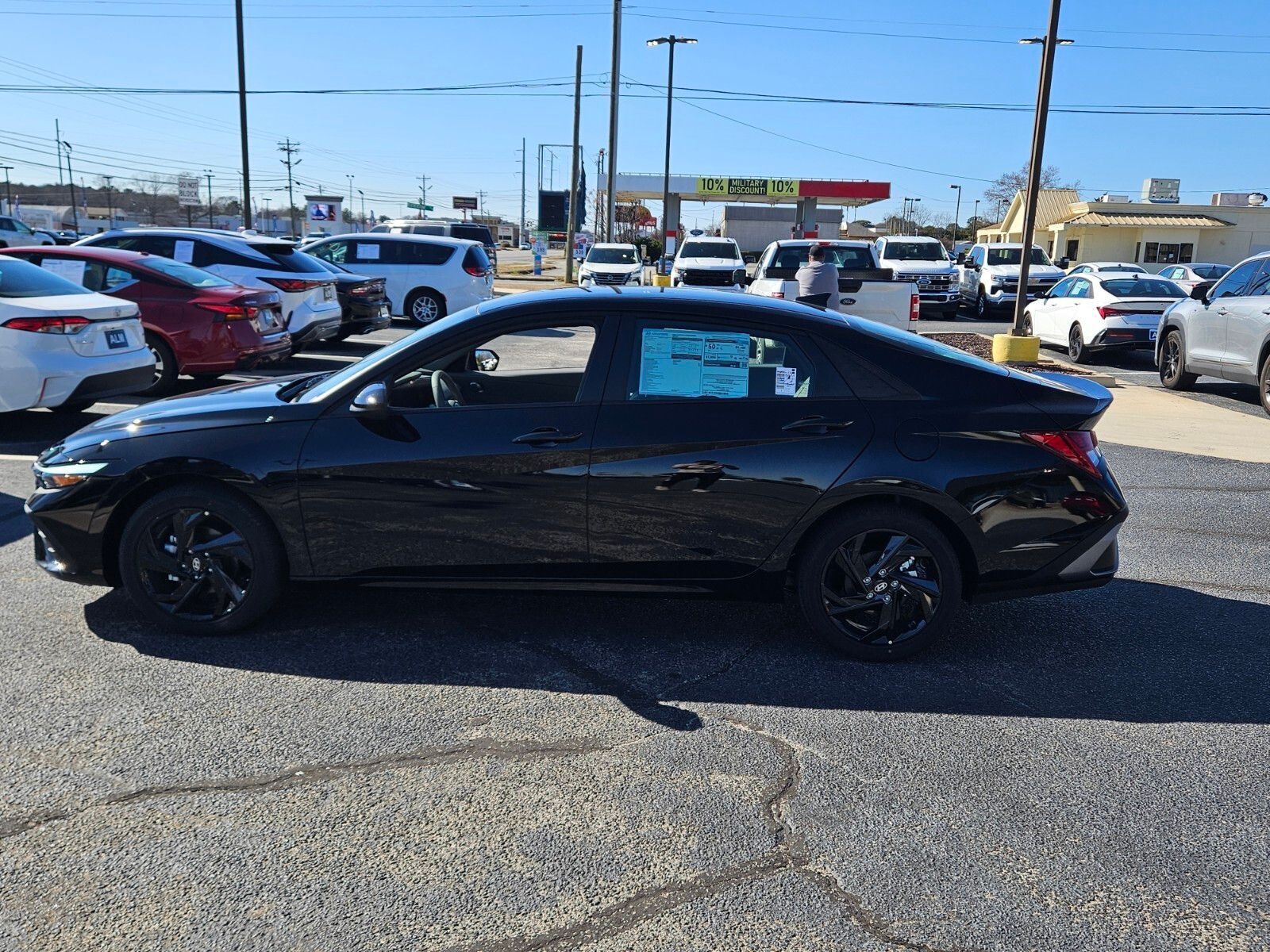New 2026 Black Hyundai SEL Sport image 4