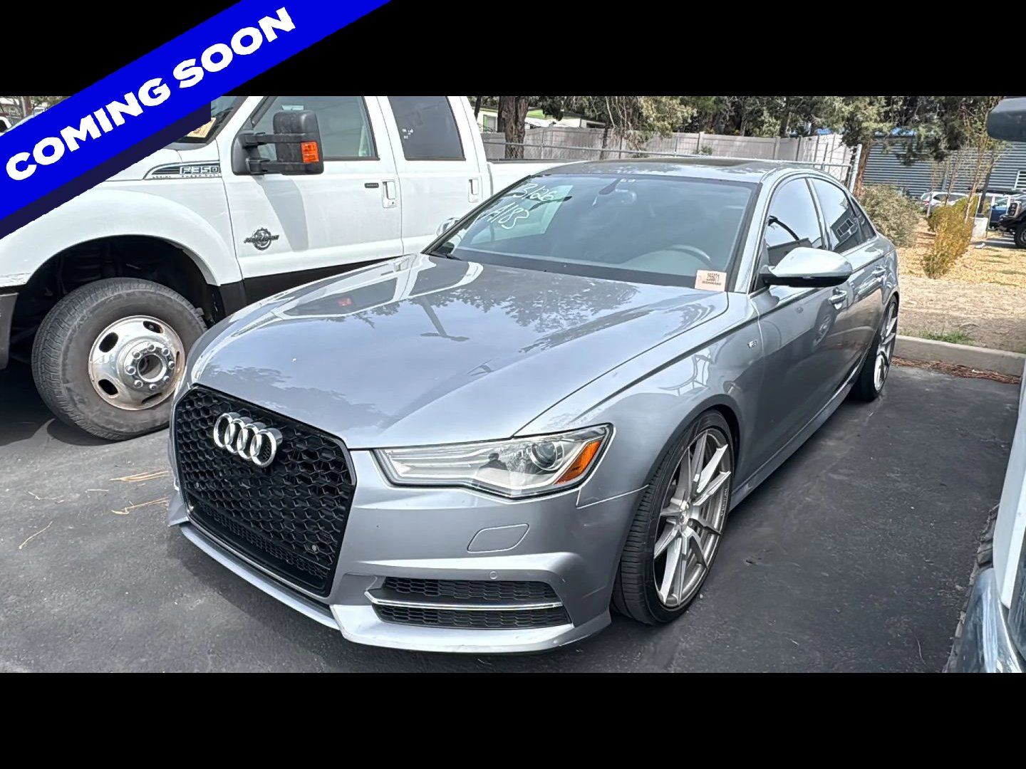 Gray Metallic 2016 Audi S6 4.0T quattro Premium Plus Sedan AWD Sedan All-Wheel Drive 7-Speed Automatic