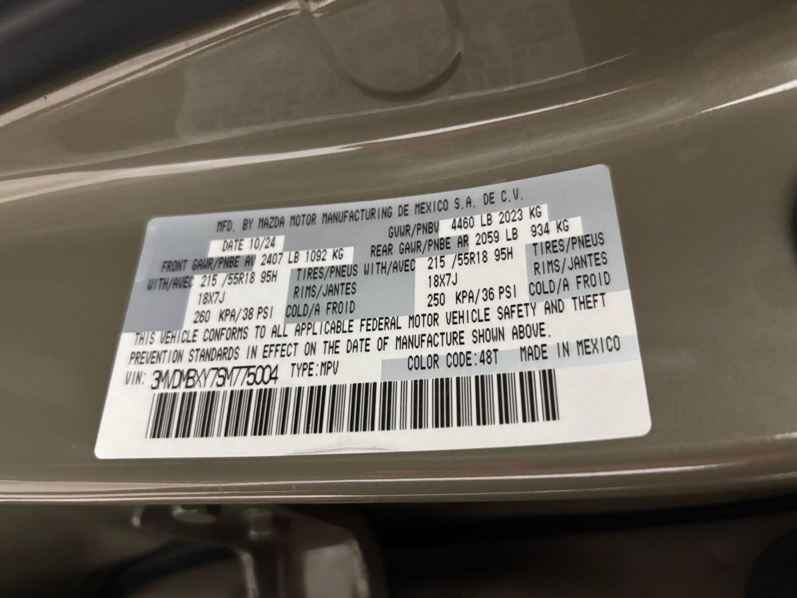 Used Car 2025 Mazda Cx-30  Wagon 4 Dr. 2.5 Carbon Turbo All Wheel Drive For Sale Under $35,000 In Austin, Texas