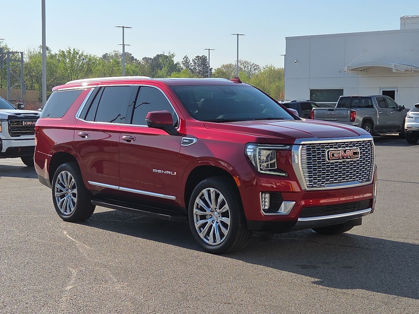 Volcanic Red Tintcoat 2024 GMC Yukon Denali 4WD SUV / Crossover Four-Wheel Drive