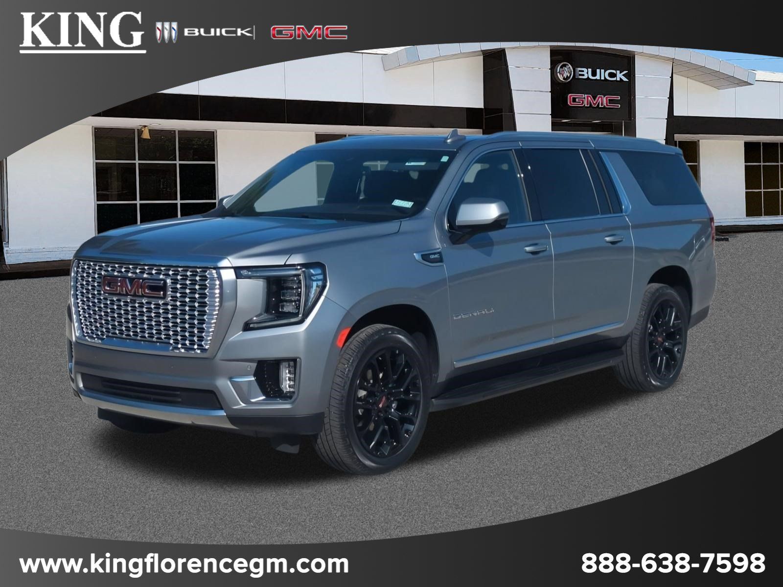 Sterling Metallic 2024 GMC Yukon XL SUV / Crossover Four-Wheel Drive