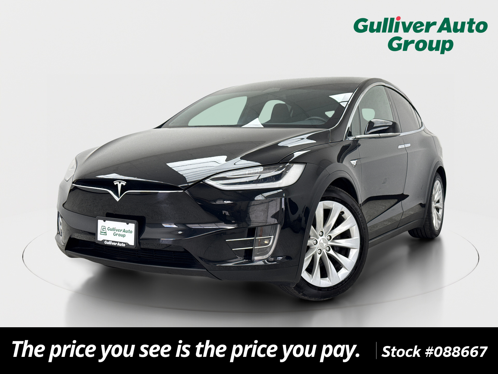 Obsidian Black Metallic 2018 Tesla Model X SUV / Crossover All-Wheel Drive 1-Speed Automatic