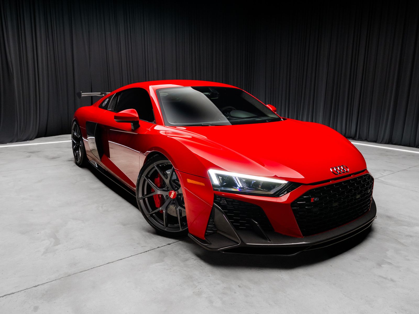 Red 2023 Audi R8 V10 Performance Coupe RWD Coupe Rear-Wheel Drive 7-Speed Automatic