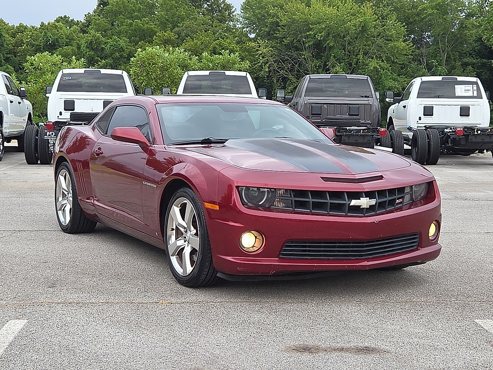 Red Jewel Tintcoat 2010 Chevrolet Camaro Coupe Rear-Wheel Drive 6-Speed Automatic
