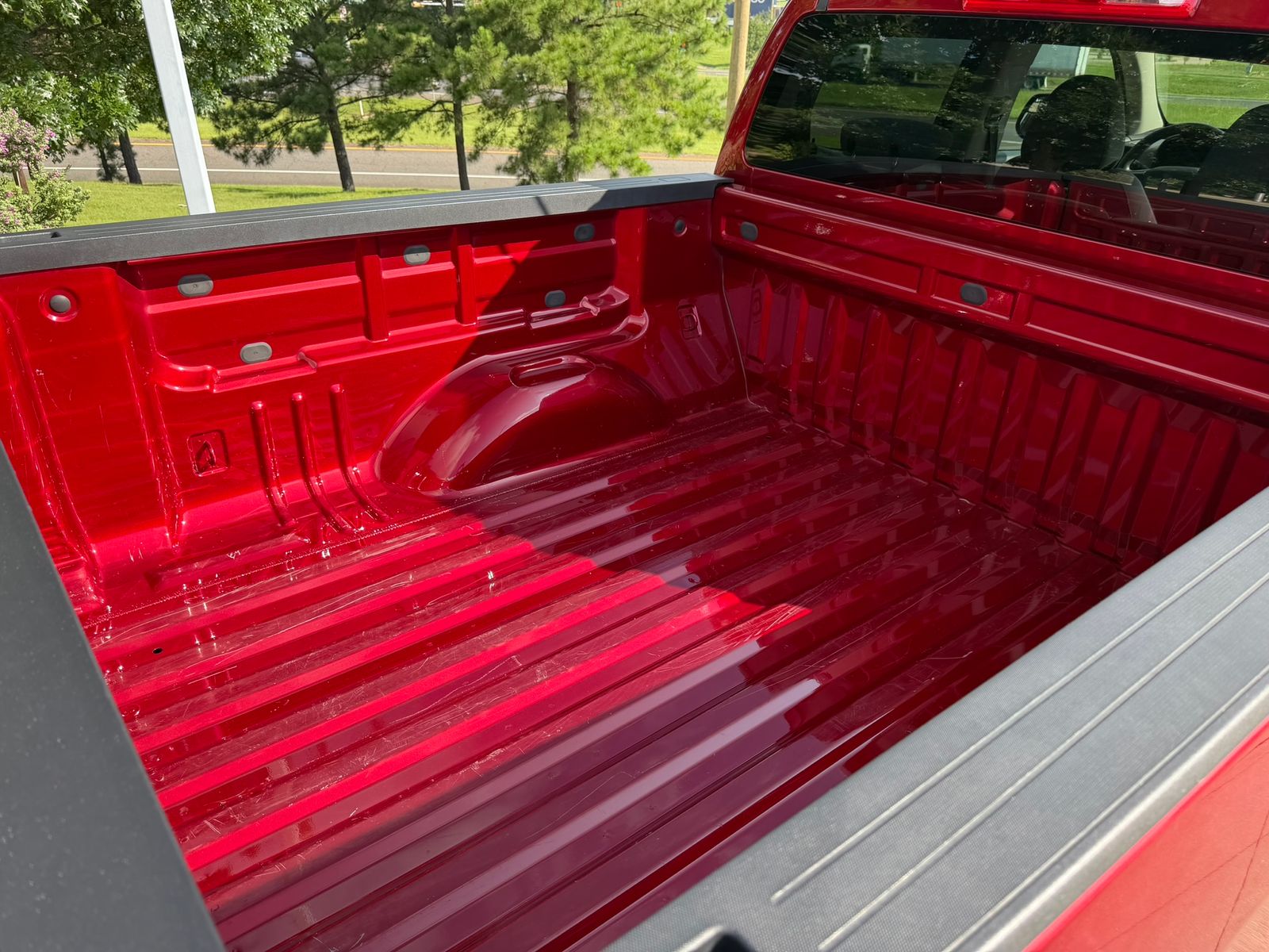 Used 2022 Cherry Red Tintcoat Chevrolet Work Truck image 9