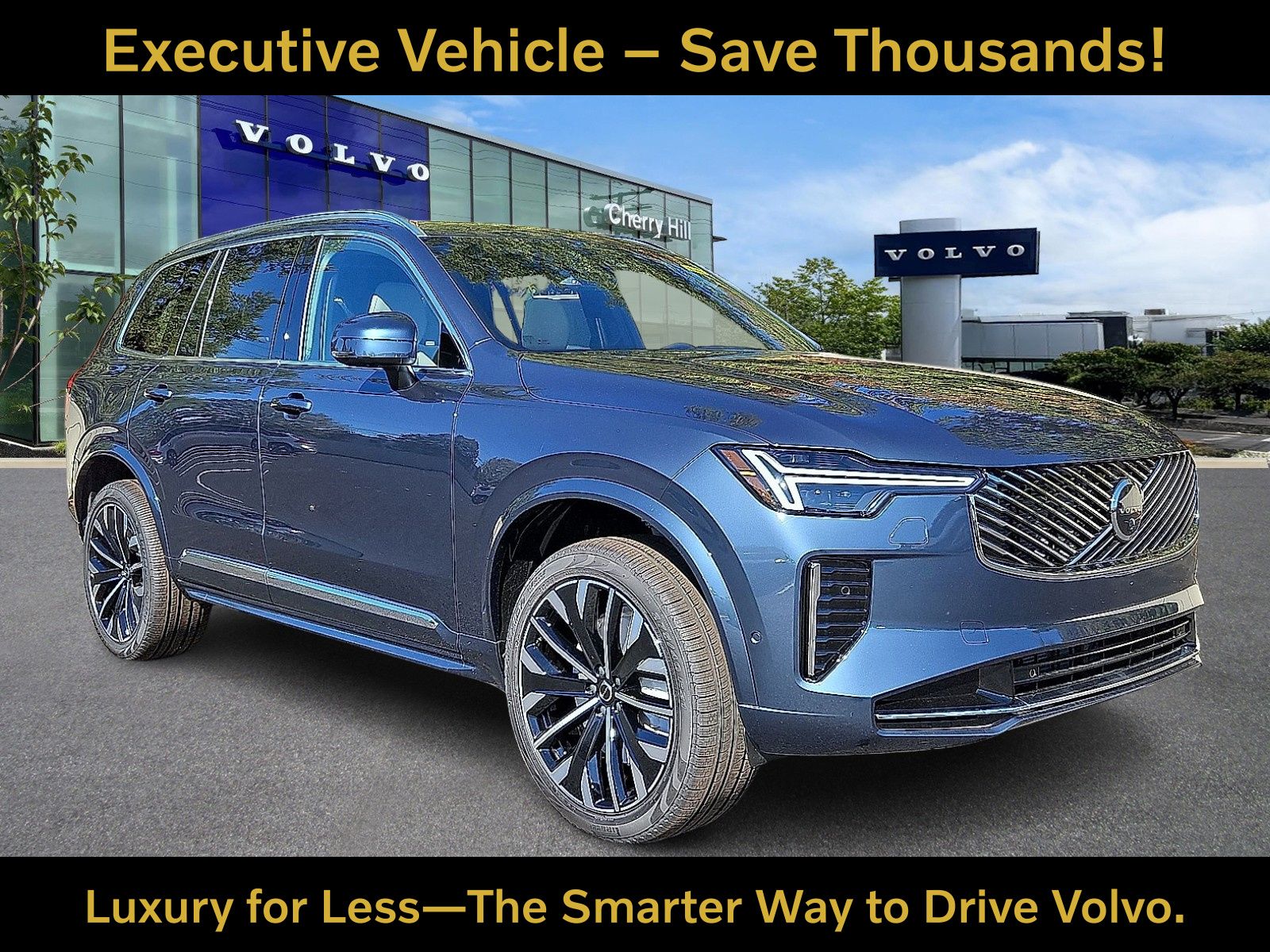Denim Blue Metallic 2026 Volvo XC90 B6 Plus 7-Passenger AWD SUV / Crossover All-Wheel Drive Automatic