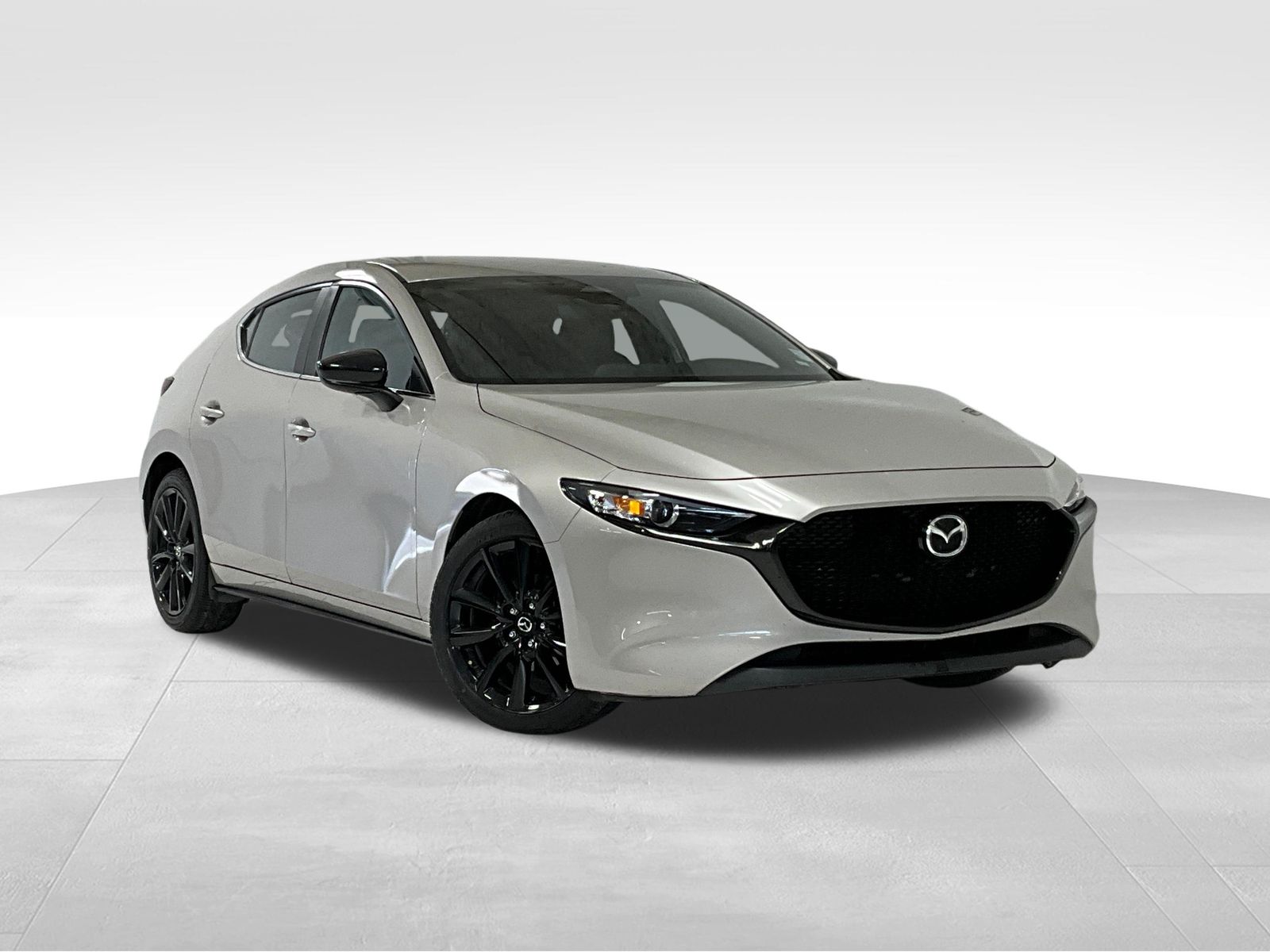 Gray (Platinum Quartz Metallic) 2025 Mazda MAZDA3 2.5 S Select Sport Hatchback FWD Hatchback Front-Wheel Drive 6-Speed Automatic