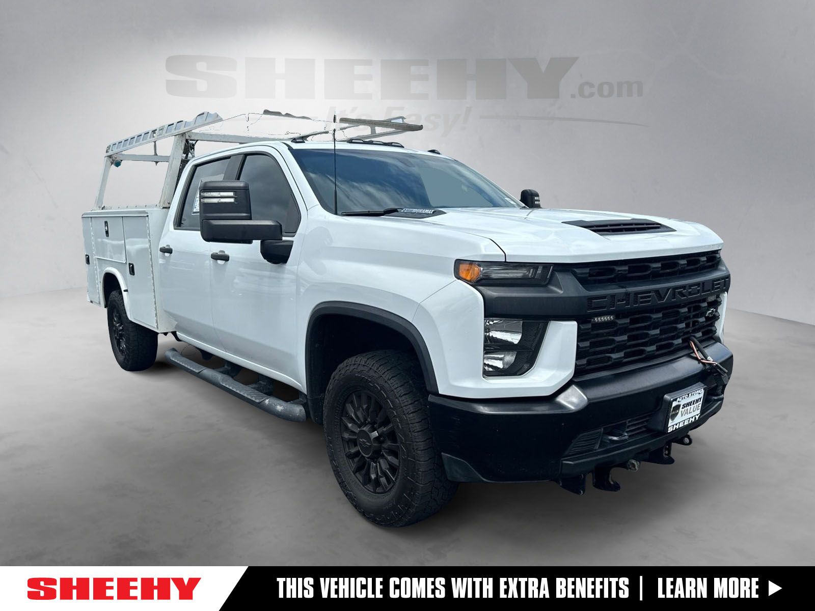 Summit White 2020 Chevrolet Silverado 3500HD Pickup Truck Four-Wheel Drive Automatic