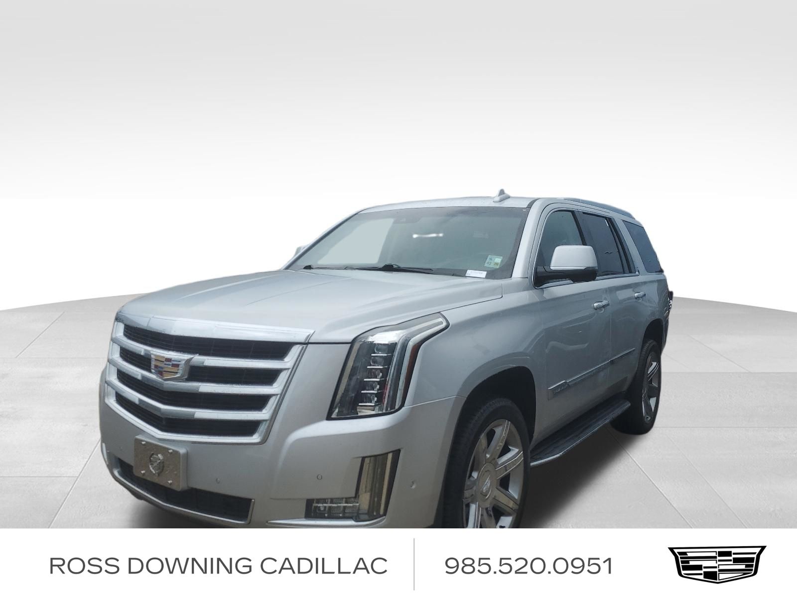 Radiant Silver Metallic 2019 Cadillac Escalade Luxury RWD SUV / Crossover Rear-Wheel Drive