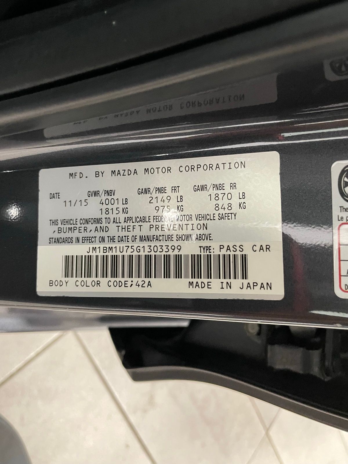 Used Car 2016 Mazda Mazda3  I Sport For Sale Under $10,000 In Austin, Texas