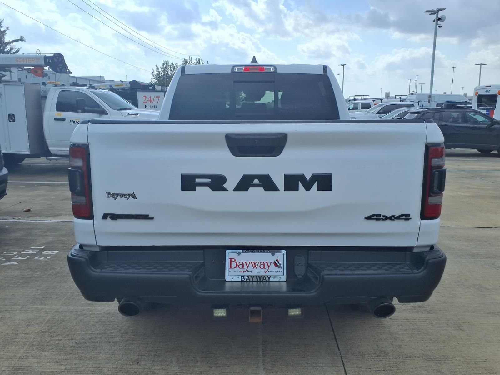 2022 Ram 1500 Rebel White at Bayway Cadillac of The Woodlands