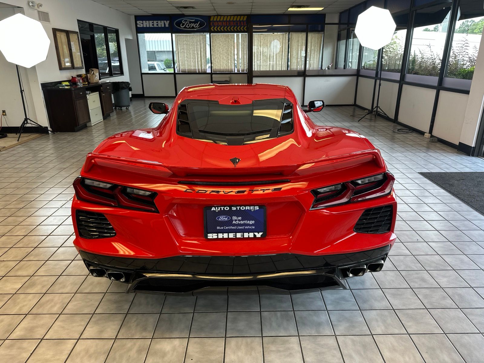 Used 2020 Torch Red Chevrolet Stingray image 9