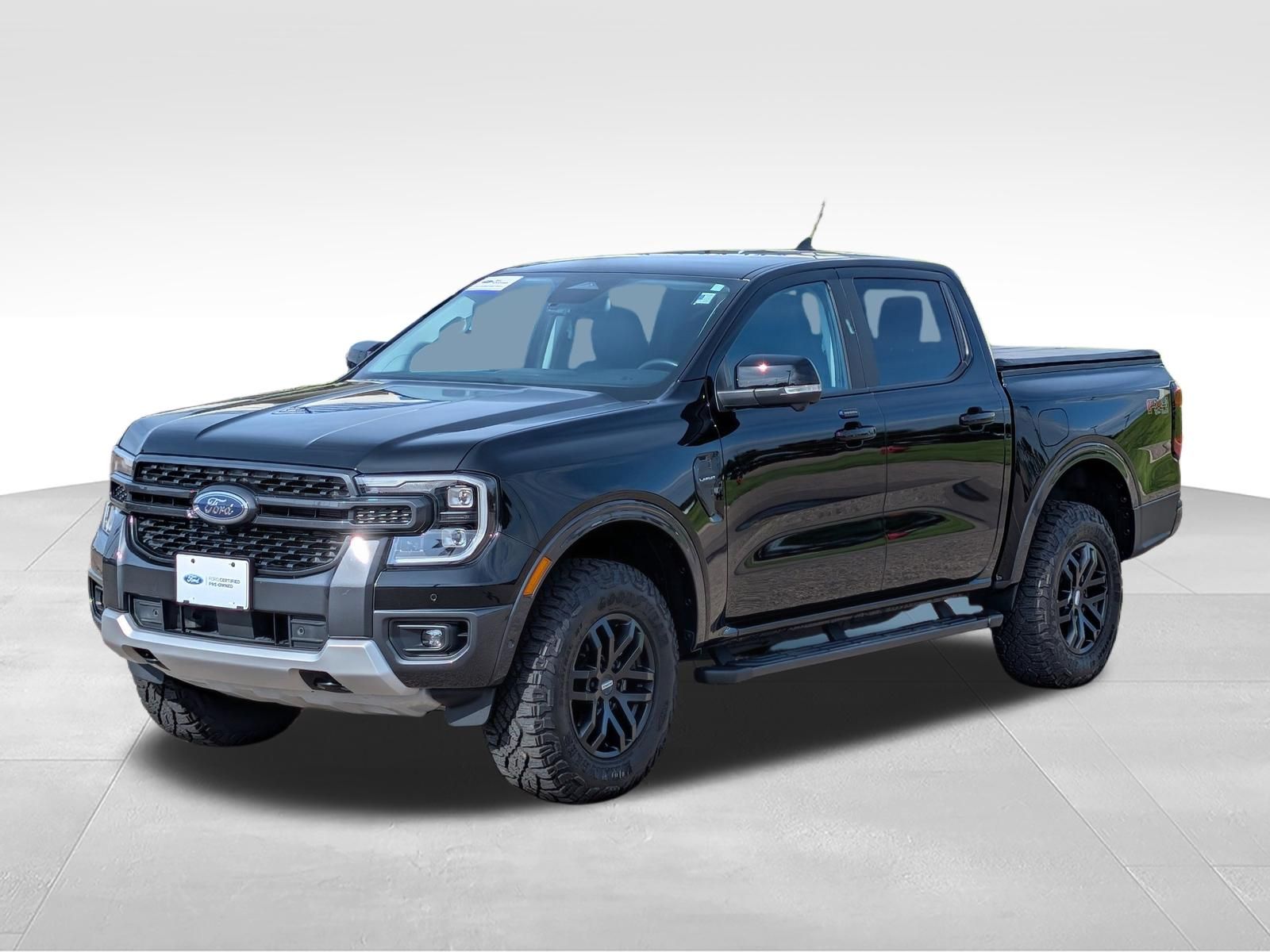 Shadow Black 2024 Ford Ranger Pickup Truck Four-Wheel Drive Automatic