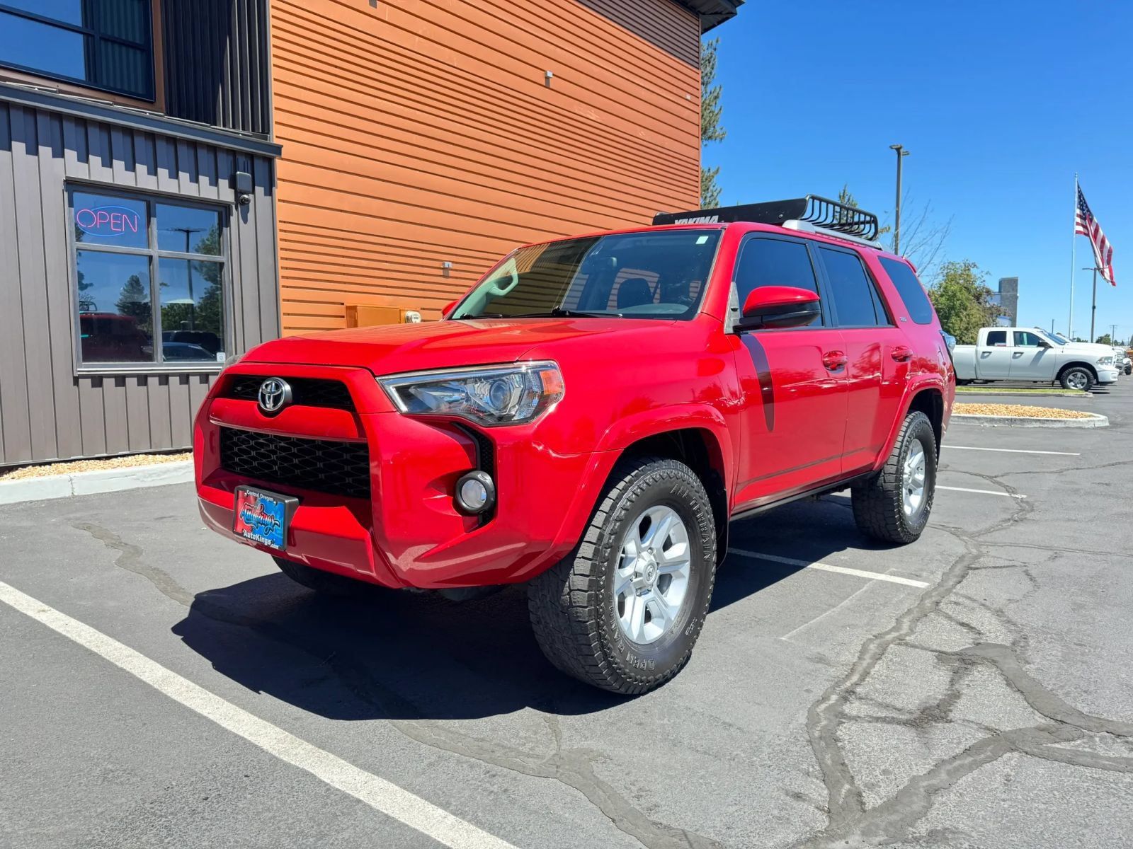 Barcelona Red Metallic 2017 Toyota 4Runner SUV / Crossover Four-Wheel Drive 5-Speed Automatic Overdrive